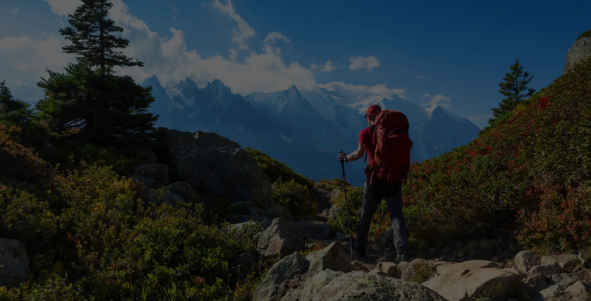 Go hiking in the mountains to enjoy nature